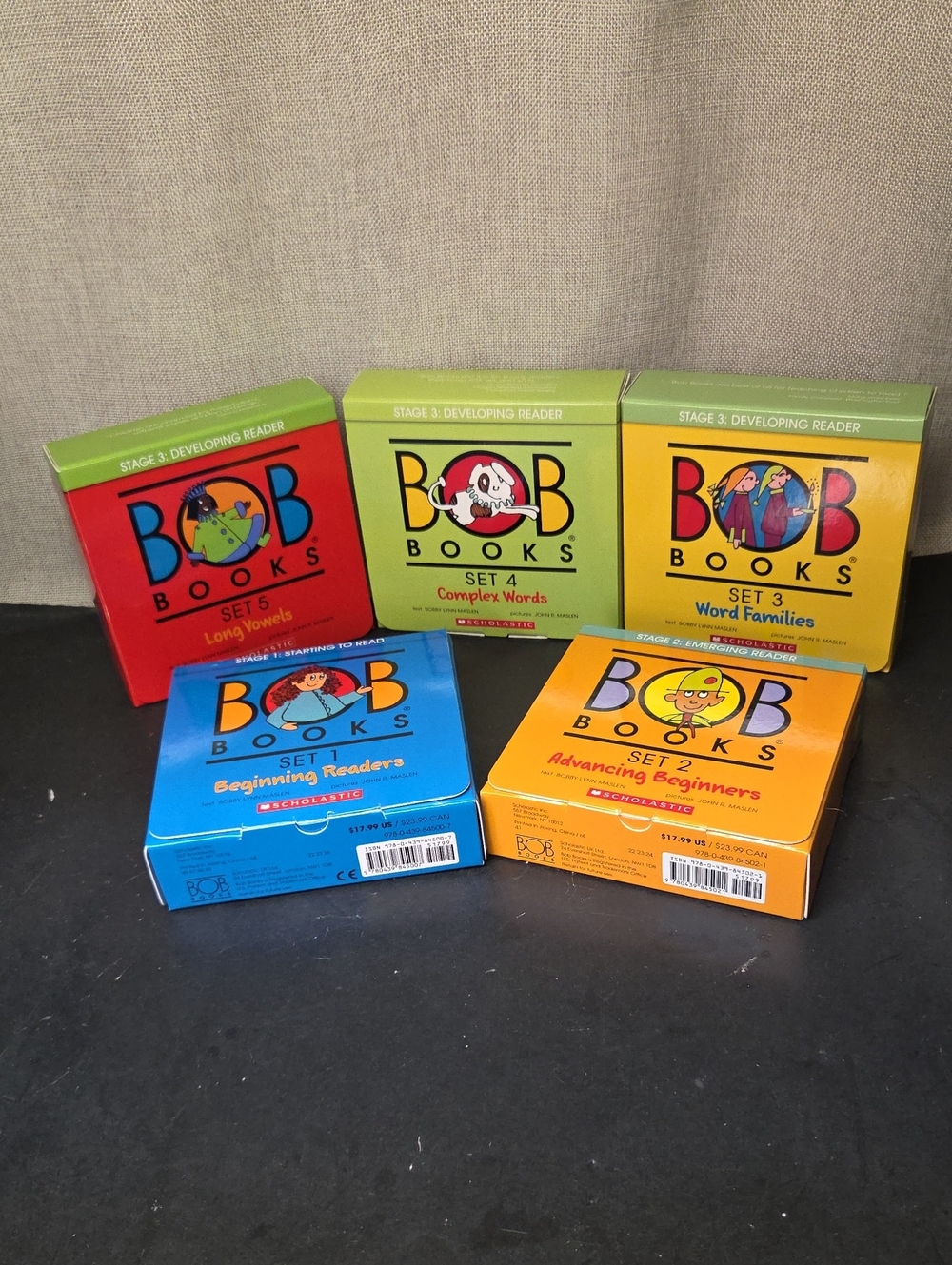 Complete Set of Bob Books 1-5 (42 Books) Like New Condition By  Scholastic